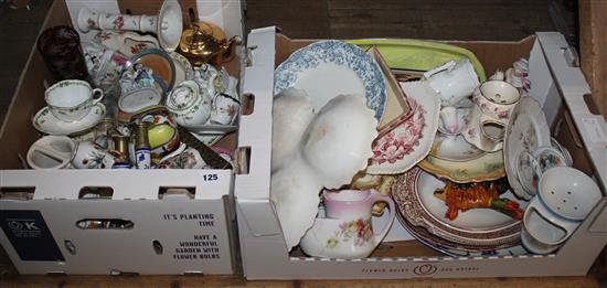 Large quantity mixed ceramics